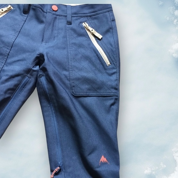 Burton Vida Stretch Denim Snowboarding/Ski Pants - Picture 11 of 16